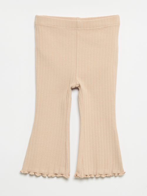 Set di 2 leggings a zampa - Kiabi