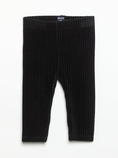 Set di 2 leggings in velluto a costine - Kiabi