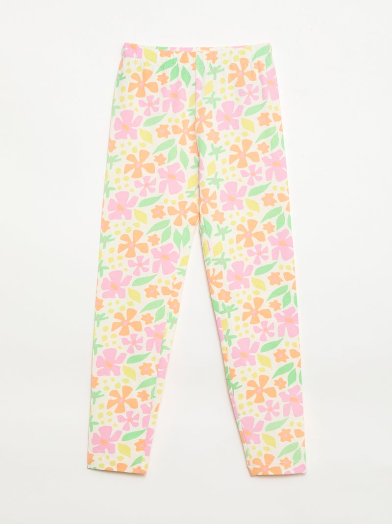 Set di 2 Leggings Lunghi Arancione - Kiabi