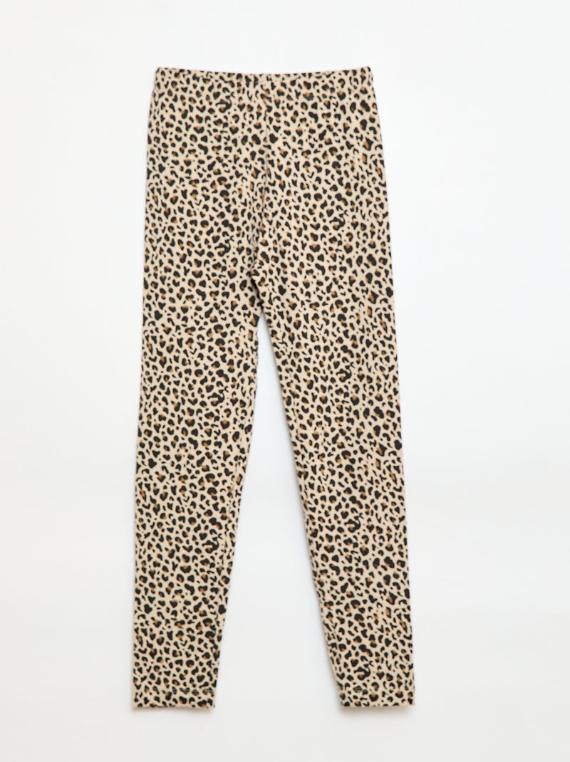 Set di 2 Leggings Lunghi Beige - Kiabi