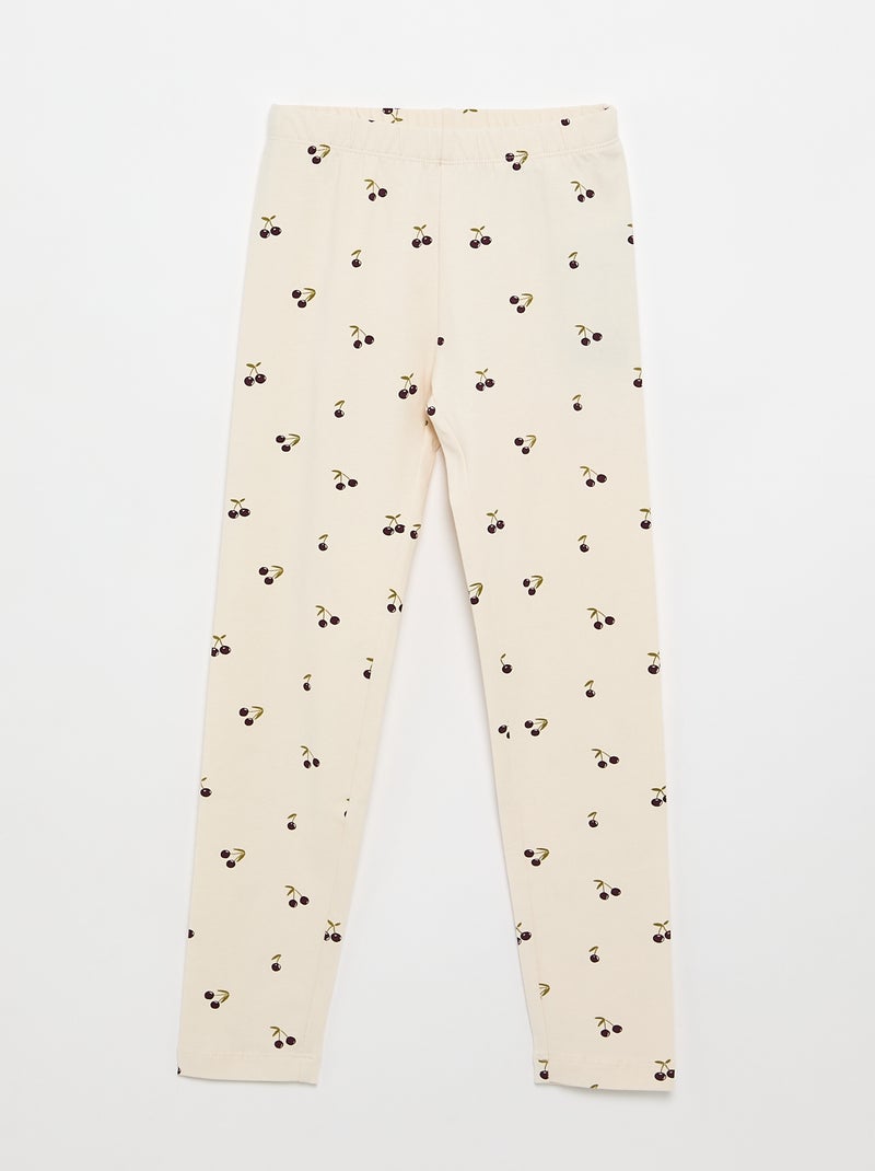 Set di 2 leggings lunghi Bianco - Kiabi