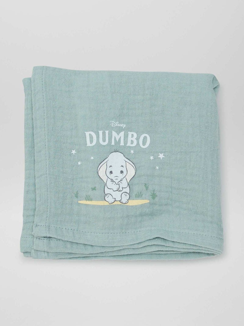 Set di 2 mussoline \'Dumbo\' \'Disney\' VERDE - Kiabi