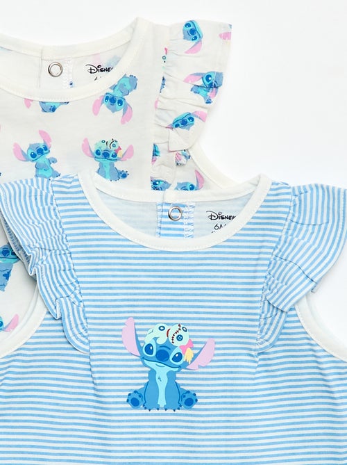 Set di 2 pagliaccetti \'Stitch\' \'Disney\' senza maniche - Kiabi
