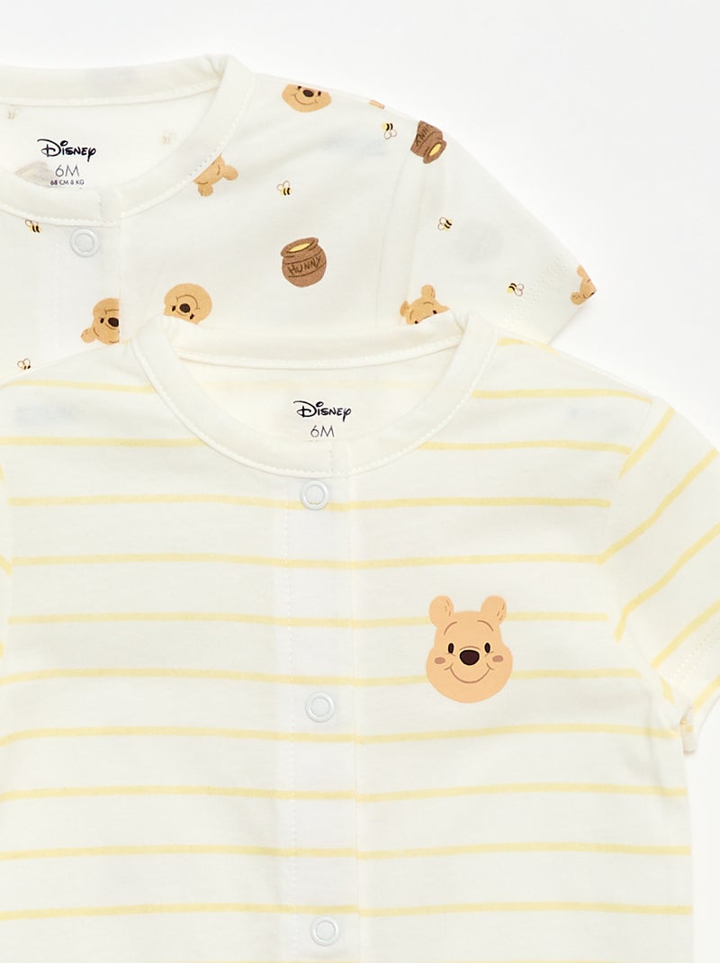 Set di 2 pagliaccetti 'Winnie' 'Disney' Bianco - Kiabi