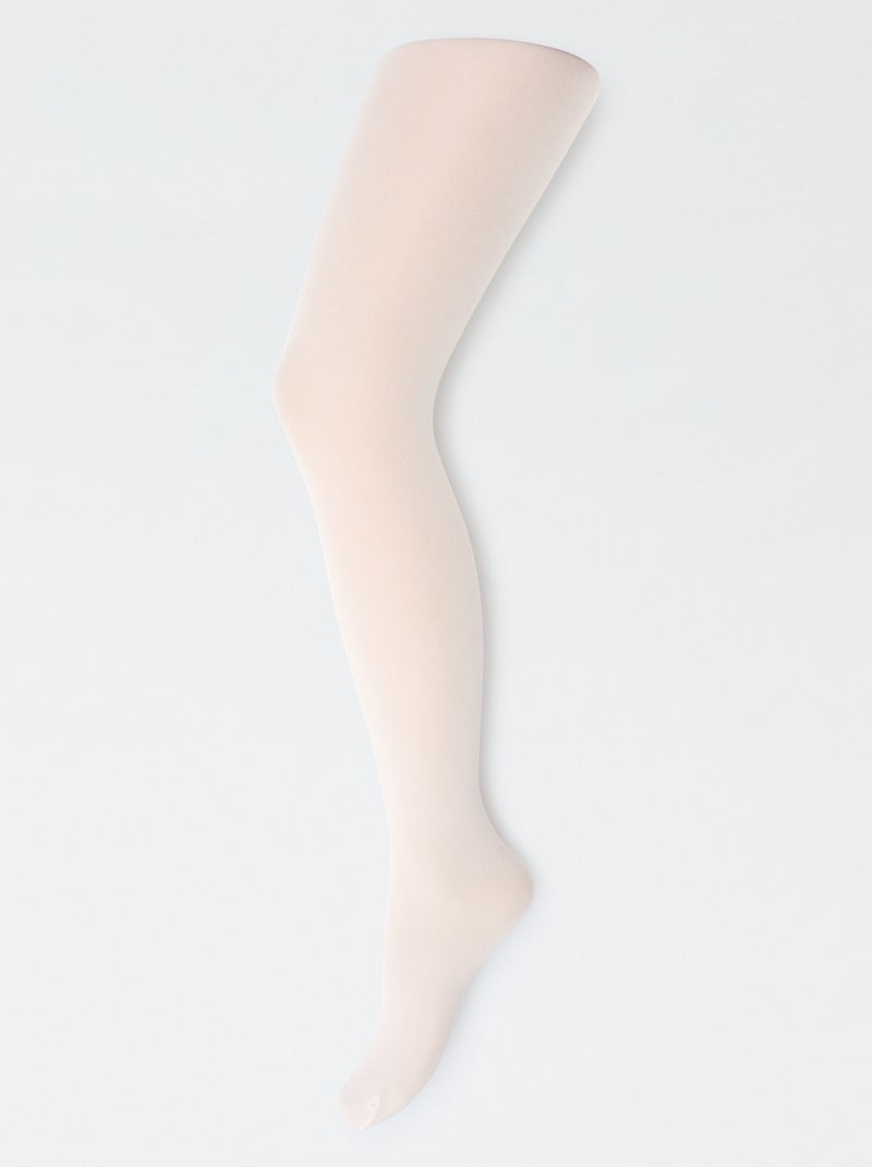 Set di 2 paia di collant leggeri Rosa - Kiabi