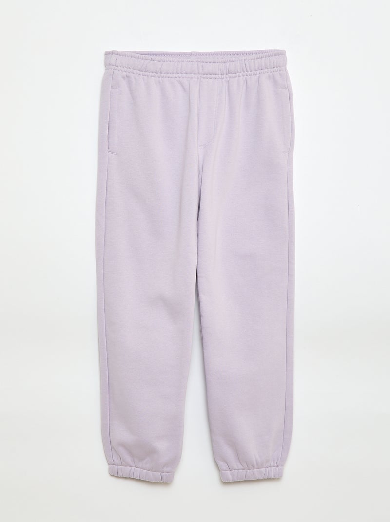 Set di 2 paia di joggers in tessuto felpato Blu - Kiabi