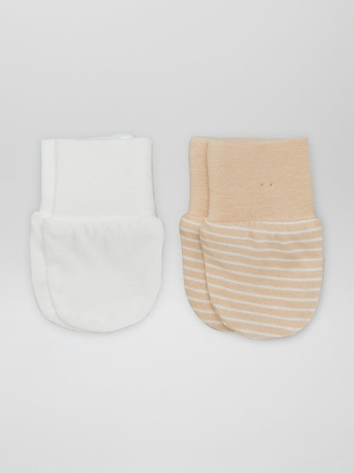 Set di 2 paia di muffole antigraffio - Kiabi