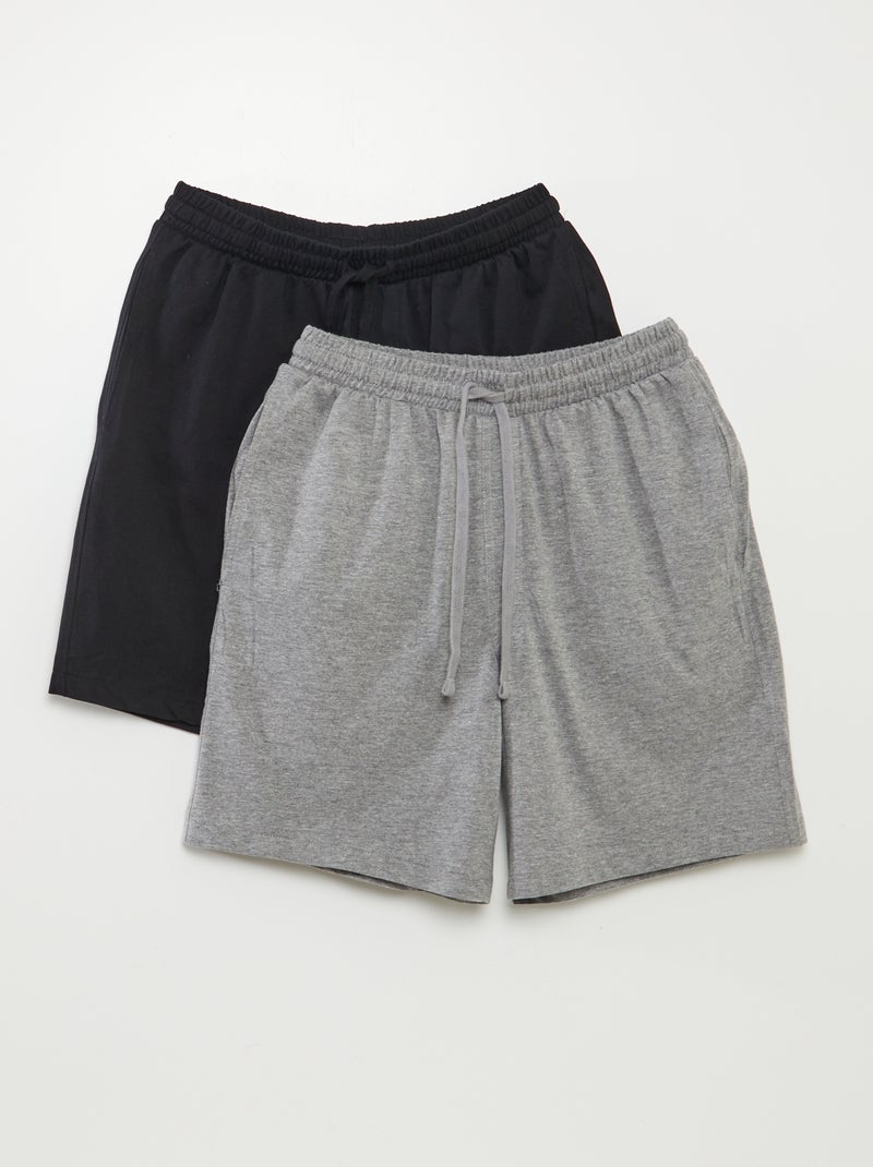 Set di 2 pantaloncini da notte BLU - Kiabi