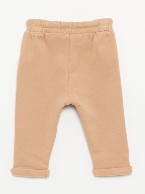 Set di 2 pantaloni a cavallo basso in felpa - Kiabi