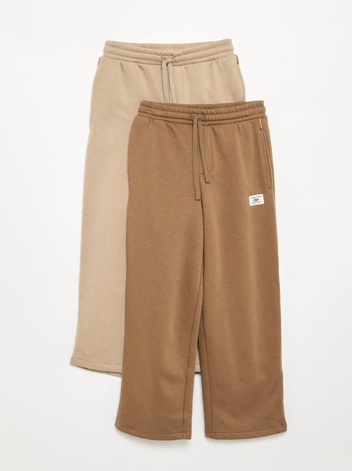 Set di 2 pantaloni in pile - Kiabi Set di 2 pantaloni in pile - Kiabi