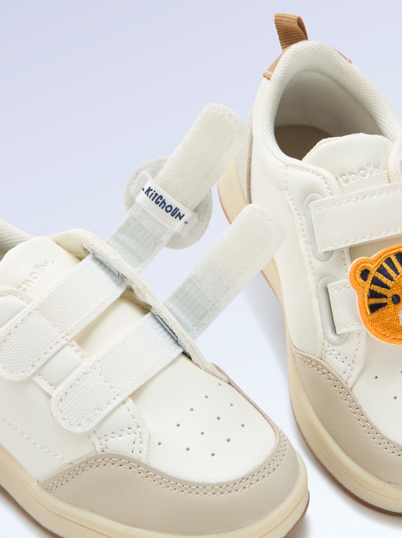 Set di 2 patch da infilare per personalizzare le tue sneakers \'Kitchoun\' Giallo - Kiabi