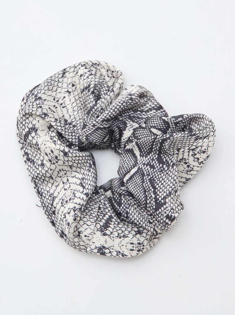 Set di 2 scrunchies satinati Beige - Kiabi