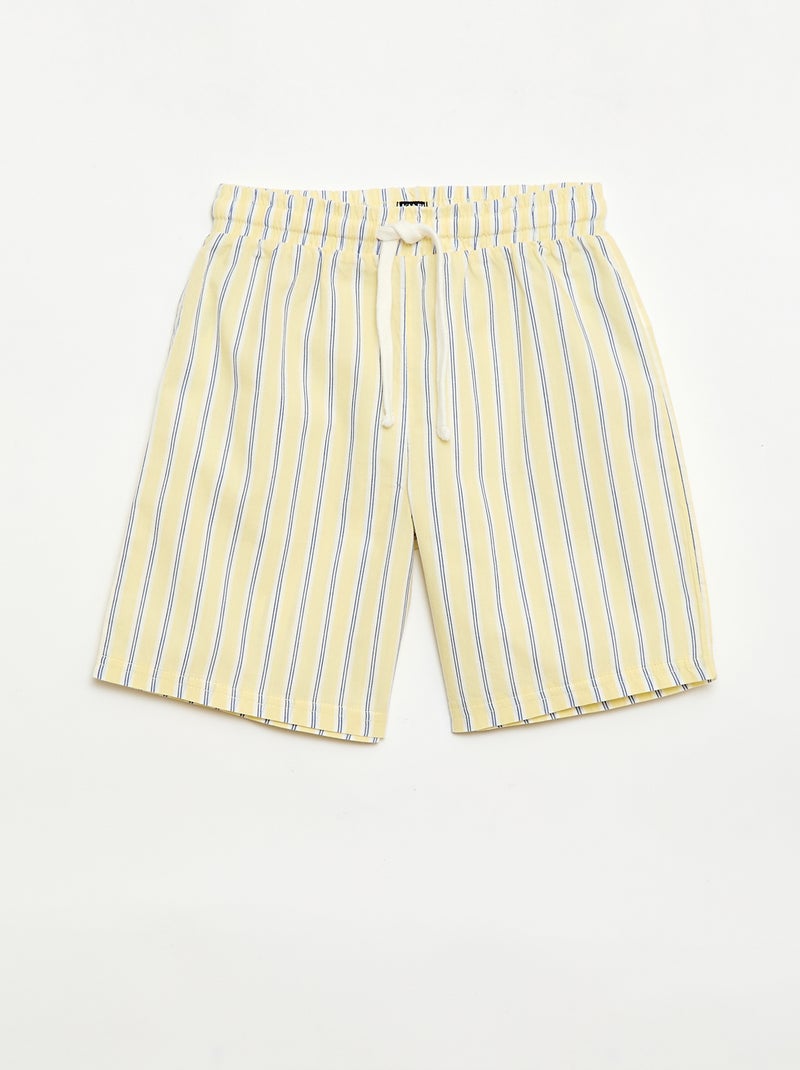 Set di 2 shorts a righe Blu - Kiabi