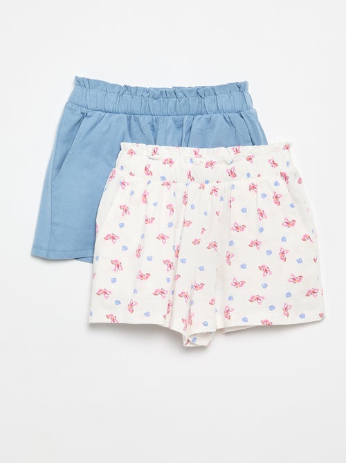 Set di 2 shorts con vita elasticizzata - Kiabi