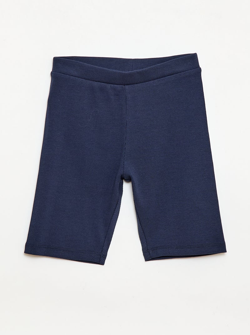 Set di 2 shorts da ciclista Blu Marino - Kiabi