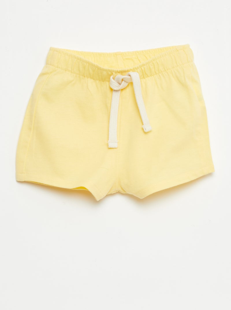 Set di 2 shorts in jersey Bianco - Kiabi