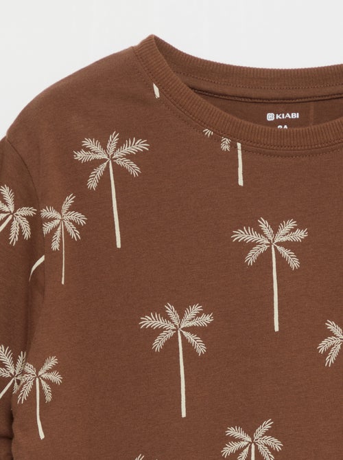 Set di 2 T-shirt a maniche corte stampate - Kiabi