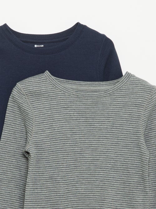 Set di 2 T-shirt a maniche lunghe - Kiabi