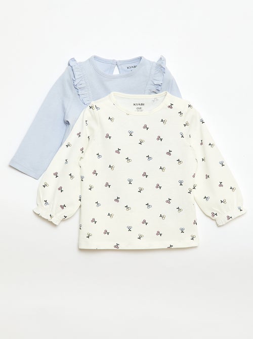 Set di 2 T-shirt stampate - Kiabi