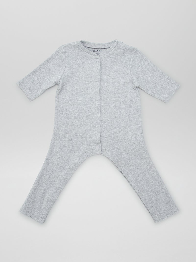 Set di 2 tutine con apertura - collezione facile da indossare BEIGE - Kiabi