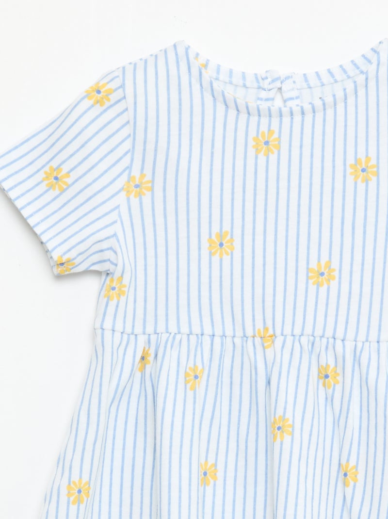 Set di 2 vestiti a maniche corte Blu - Kiabi