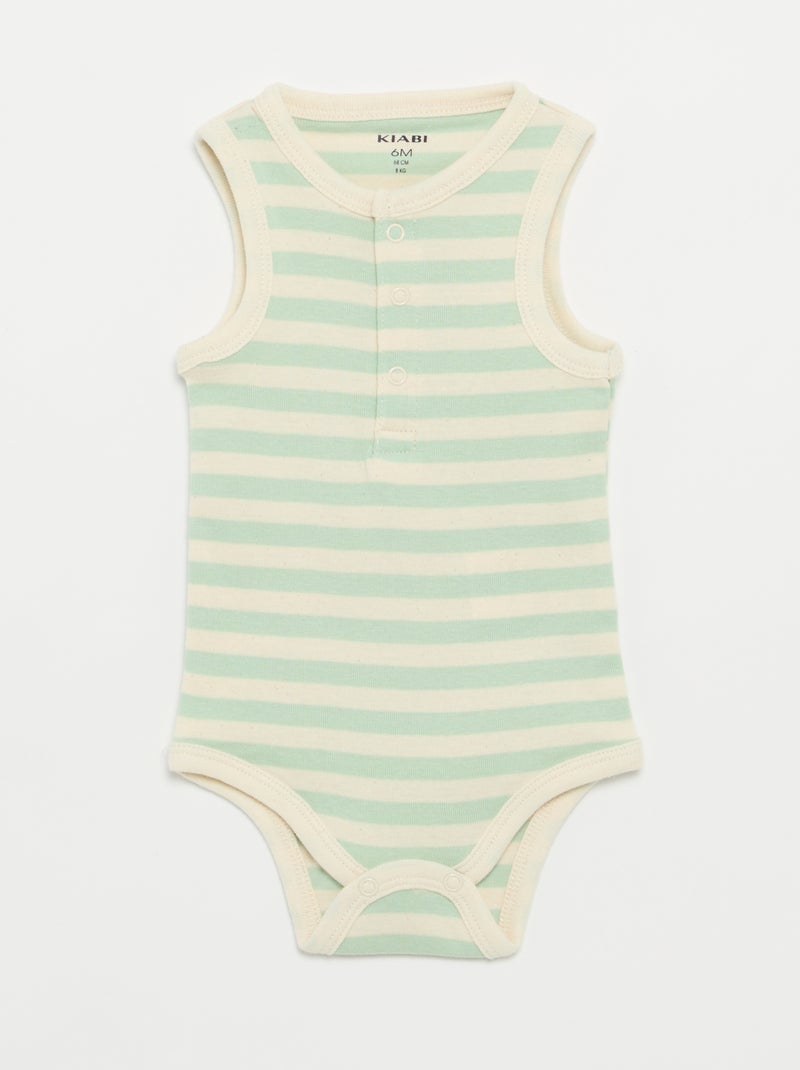 Set di 3 body - 3 pezzi Verde - Kiabi