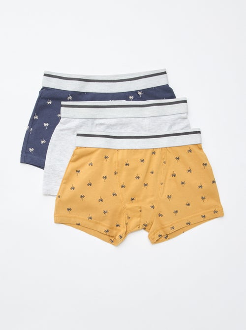 Set di 3 boxer stretch - Kiabi
