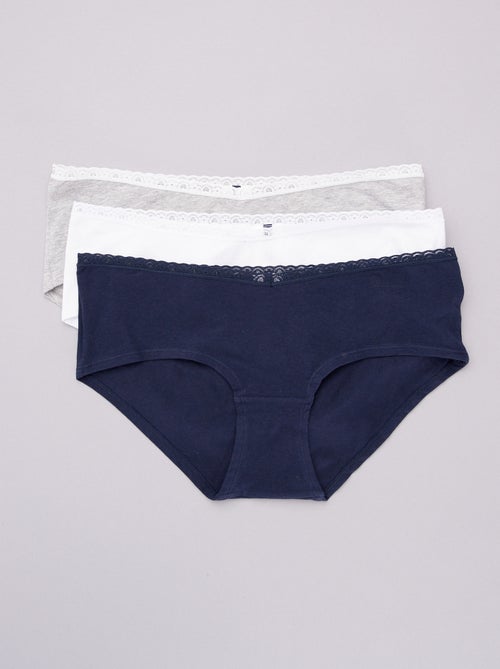 Set di 3 culotte premaman - Kiabi