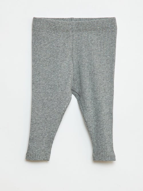 Set di 3 leggings a coste - Kiabi