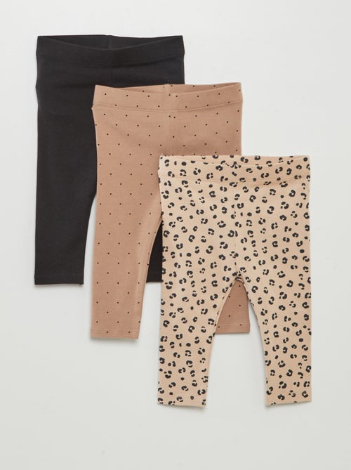 Set di 3 leggings lunghi - Kiabi