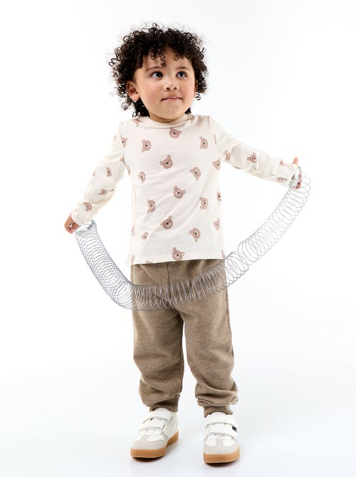 Set di 3 t-shirt a maniche lunghe - Kiabi