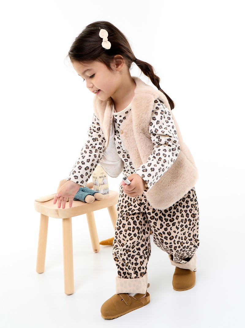 Set di 3 T-shirt a maniche lunghe Bianco - Kiabi