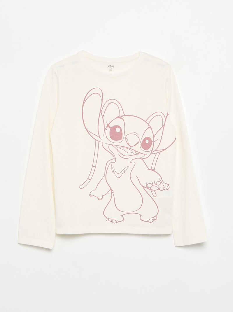 Set di 3 t-shirt 'Stitch' & 'Angel' Rosa - Kiabi