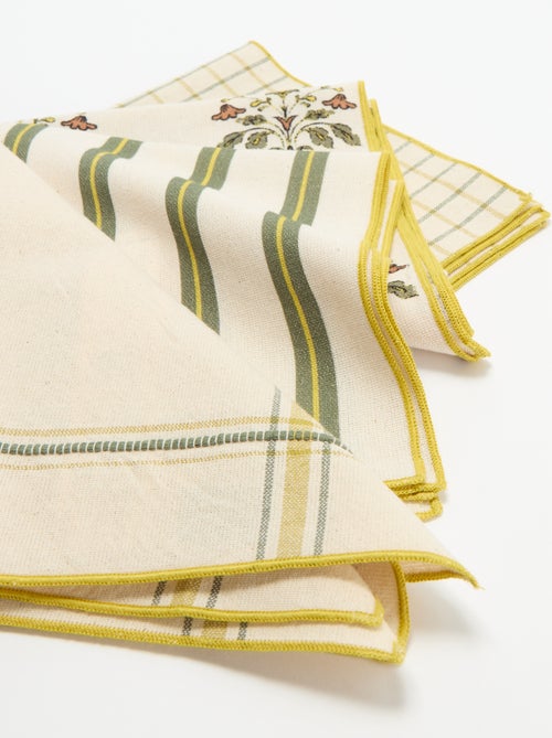 Set di 4 tovaglioli 40 x 40 cm - Kiabi