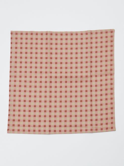 Set di 4 tovaglioli da tavola 40 x 40 cm - Kiabi Home - Kiabi