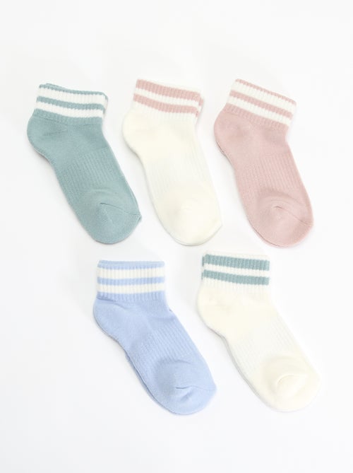 Set di 5 calzini sportivi - Kiabi