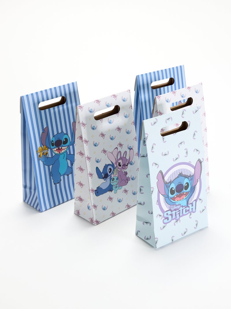 Set di 5 sacchetti regalo 'Stitch' di 'Disney' Blu - Kiabi