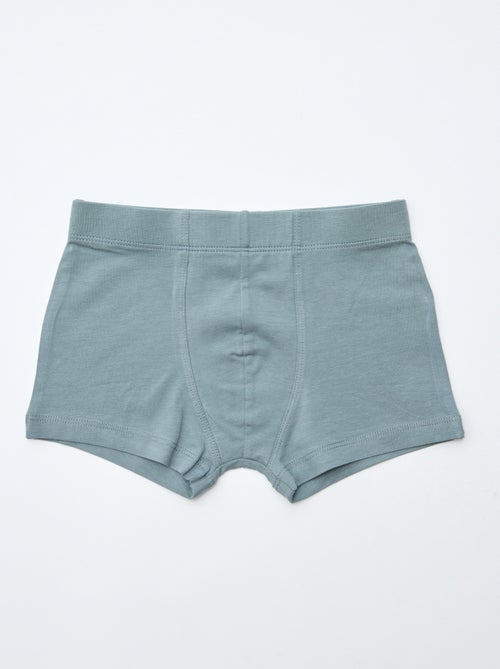 Set di 7 boxer in cotone - Kiabi