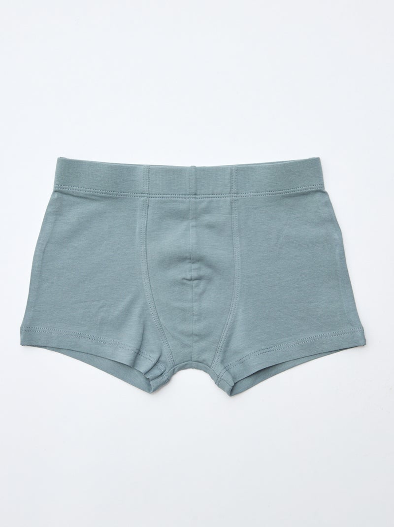 Set di 7 boxer in cotone Marrone - Kiabi