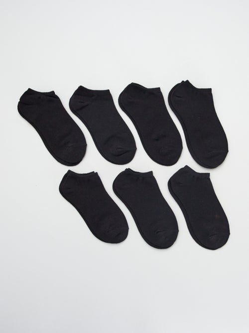 Set di 7 paia di calzini invisibili - Kiabi