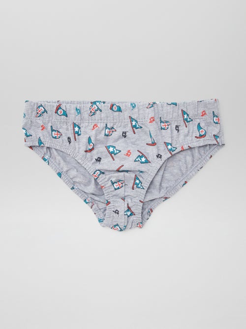 Set di 7 slip con stampe - Kiabi