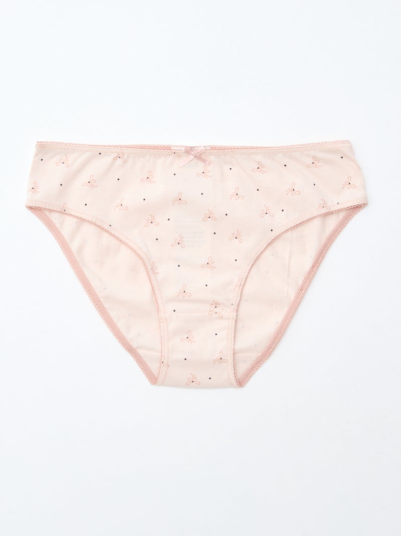 Set di 7 slip Rosa - Kiabi