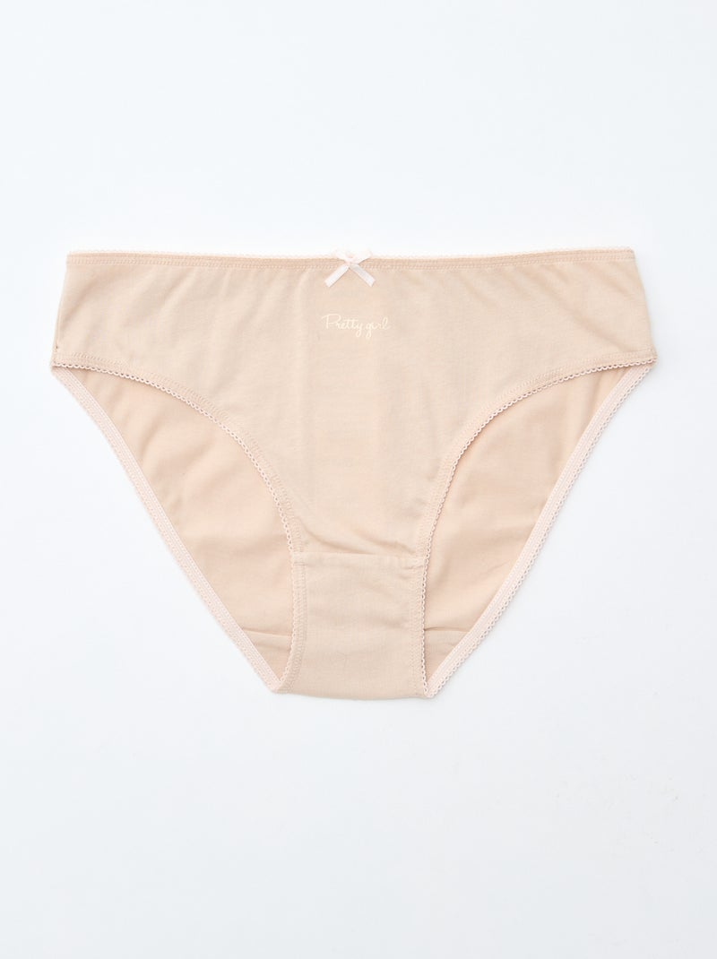 Set di 7 slip Rosa - Kiabi