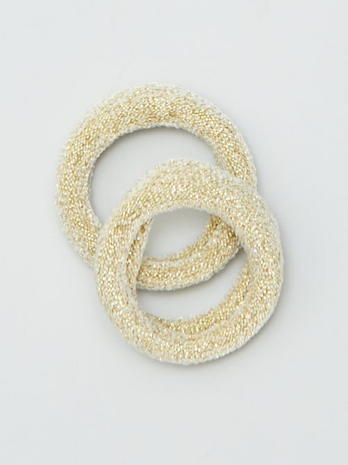 Set of 10 foam hair ties - Kiabi