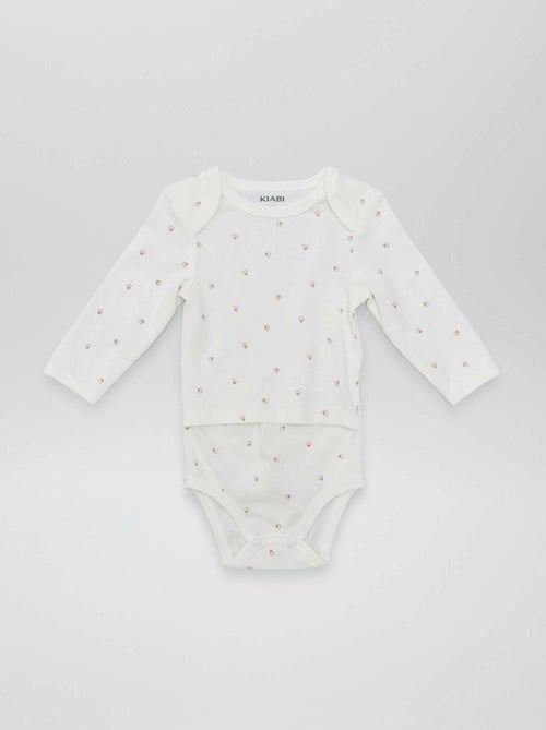 Set of 2 Bodysuits - Easy-Wear Collection - Kiabi