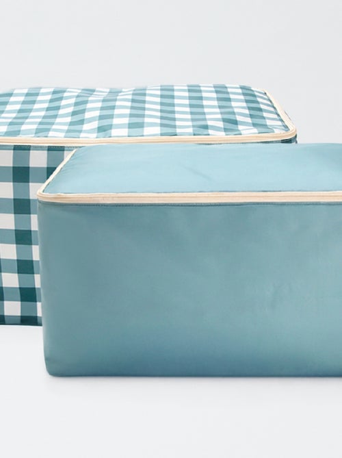 Set of 2 Clothing Storage Bags 50x28x36 cm - Kiabi