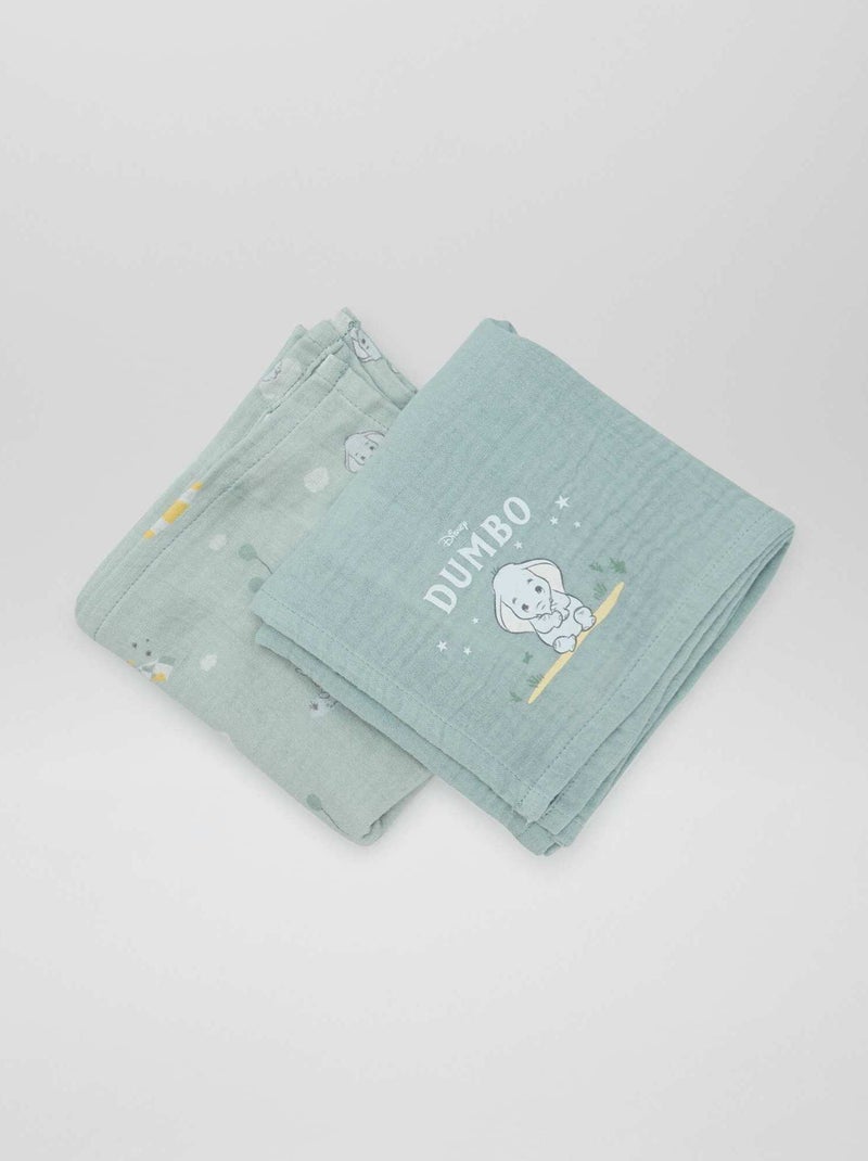 Set of 2 "Disney" "Dumbo" Swaddles DUMBO - Kiabi