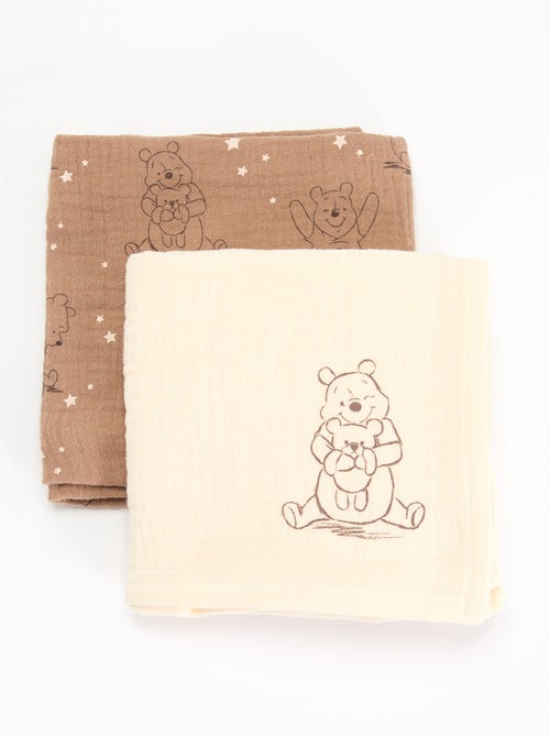 Set of 2 'Disney' Muslin Swaddles - Kiabi