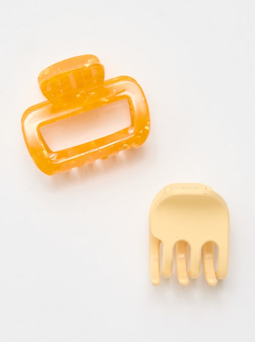 Set of 2 Fancy Claw Clips - Kiabi