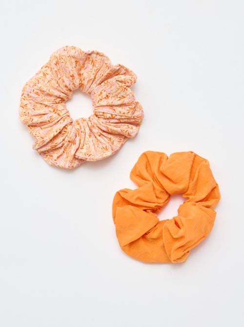 Set of 2 Large Scrunchies - Kiabi
